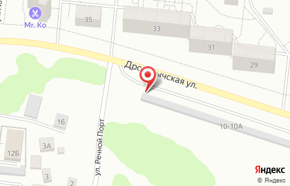 Автостоянка в Ульяновске на карте