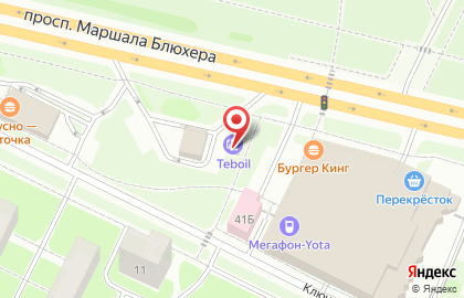 Лукойл в Санкт-Петербурге на карте