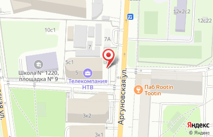Телекомпания НТВ на карте
