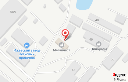 Торгово-производственная фирма Мегапласт на карте