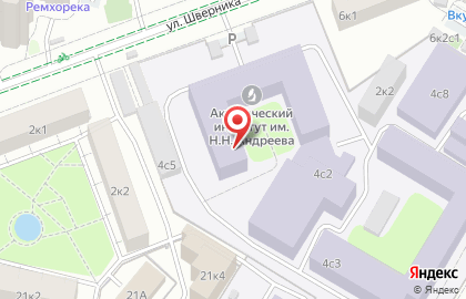 Экотехтранс на улице Шверника на карте
