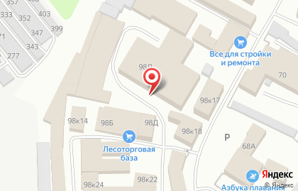 База товаров для дома и ремонта Лесоторговая база в Орле на карте