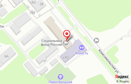 Агентство недвижимости Базис на Комсомольской на карте
