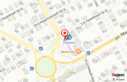 Строительный магазин Топлинг в Ростове-на-Дону на карте