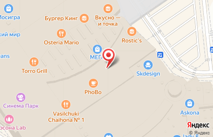 Ресторан быстрого питания Крошка Картошка в Химках на карте