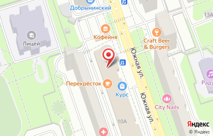 ОАО Лето Банк на Южной улице на карте