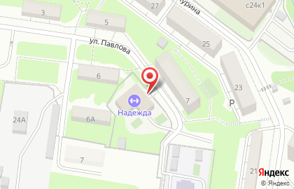 Спортивная школа спортивного танца Надежда на карте