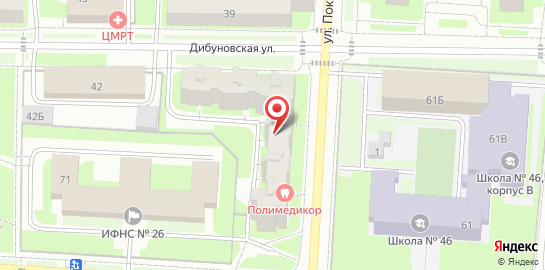 Ветеринарный центр Белый Бим на метро Старая Деревня на карте