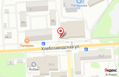 Центр фитнеса и красоты Health Club на Хлебозаводской улице на карте