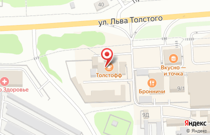 Бронжилстрой на карте
