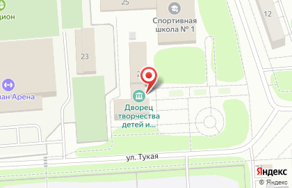 Дворец творчества детей и молодежи им. И.Х. Садыкова на карте