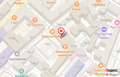 Ресторан Хачапури в Москве на карте