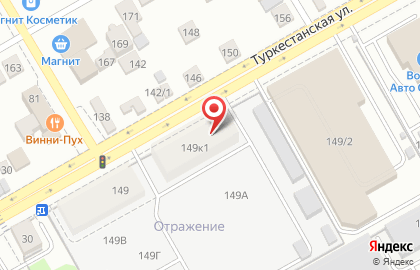 Барменская Ассоциация России на Туркестанской улице на карте