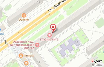 Магазин Кондитерские изделия в Тракторозаводском районе на карте