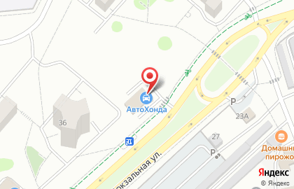 Автоцентр АвтоХонда на Вокзальной улице на карте