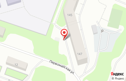 Центральная городская библиотека г. Мурманска на Кольском проспекте на карте