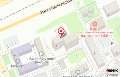 Мировые судьи Кировского района в Ленинском районе на карте