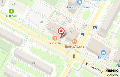 Фабрика индивидуальной мебели Мона на улице Ленина на карте