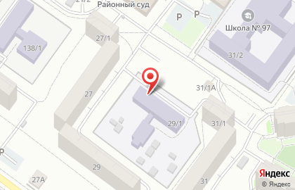 Детский сад №34 в Октябрьском районе на карте