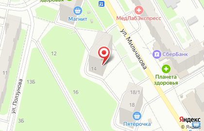 Продуктовый магазин, ИП Сабреков В.П. на карте