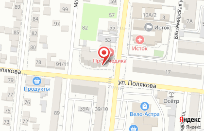 Пивмаркет на Московской улице на карте