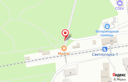 Coffe shop в Светлогорске на карте