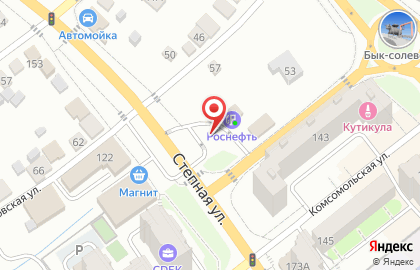 Роснефть в Саратове на карте