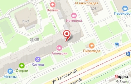 Компания Астрал на проспекте Большевиков на карте