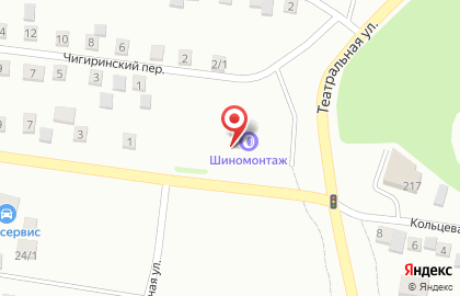 Торговая компания на Кольцевой улице на карте