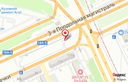 Билборды (6х3 м) от РГ Дрим в Дзержинском районе на карте
