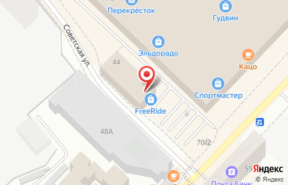 Гостиница Барракуда на улице Максима Горького на карте
