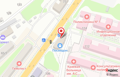 Офис продаж и обслуживания Билайн в Петропавловске-Камчатском на карте