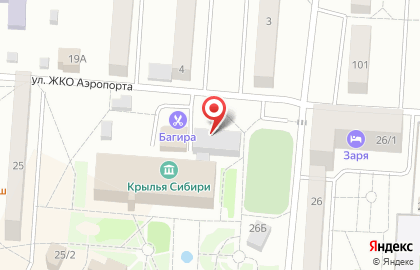 Сауна в Новосибирске на карте