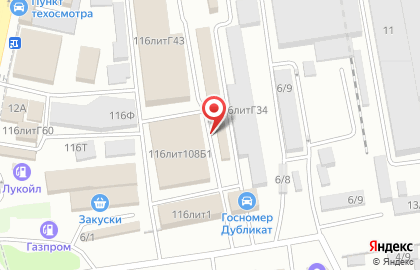 Столовая на Уральской улице на карте