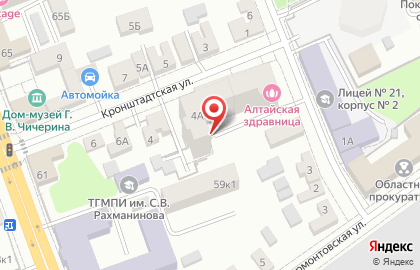 Главные строительные ресурсы на Кронштадтской улице на карте