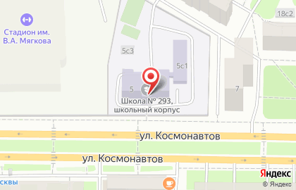 Средняя общеобразовательная школа №293 с дошкольным отделением в Алексеевском районе на карте