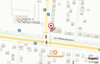 Магазин ковровых изделий на улице Маяковского на карте