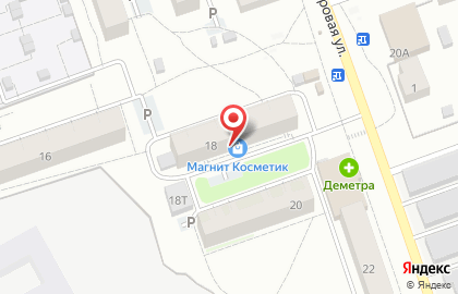 Глория на Боровой улице на карте