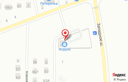 Строительный рынок и магазин Агрупп в Правобережном районе на карте