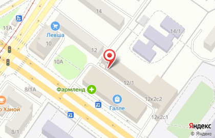 Косметическая компания Faberlic на улице Рихарда Зорге на карте