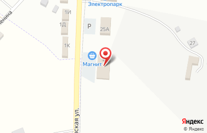 Супермаркет Магнит на Успенской улице на карте