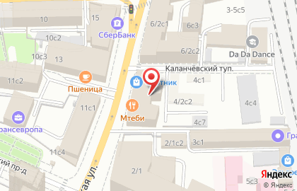 Магазин горячей выпечки на Каланчёвской, 4 на карте