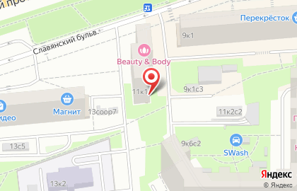Торгово-сервисный центр Торгово-сервисный центр на Славянском бульваре на карте