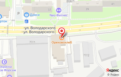 Булочная Ореховохлеб на карте
