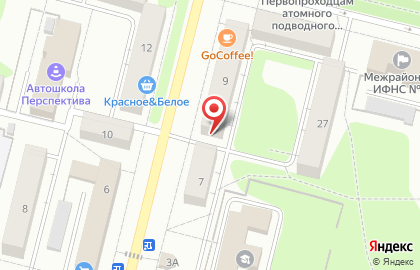 Художественная мастерская на улице Курчатова на карте