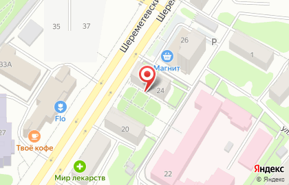 Компания Центр сопровождения бизнеса на Шереметевском проспекте на карте