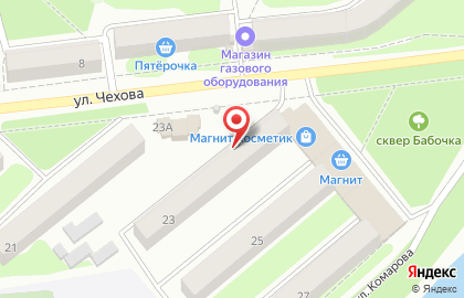 Магазин автотоваров, ИП Балуев М.В. на карте