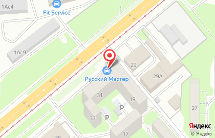 Магазин Русский мастер в Липецке на карте