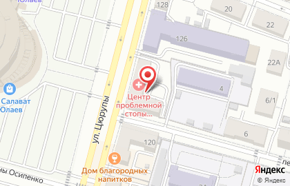 ЮТэйр-Уфа в Советском районе на карте