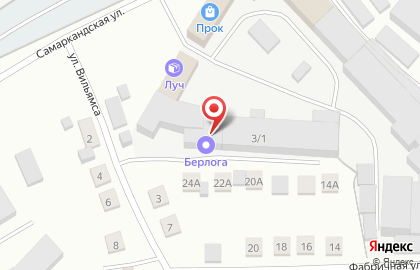1001 роза на Самаркандской улице на карте